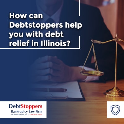 How can Debtstoppers help you with debt relief in Illinois?