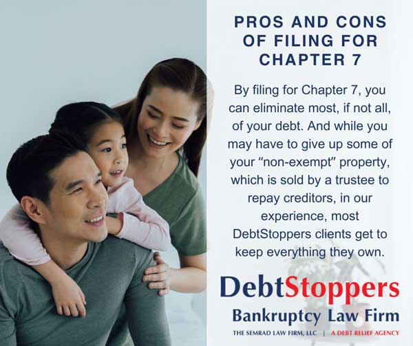 Cons of Filing Chapter 7 Bankruptcy