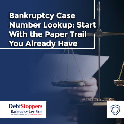 How To Get Your Bankruptcy Case Number + 