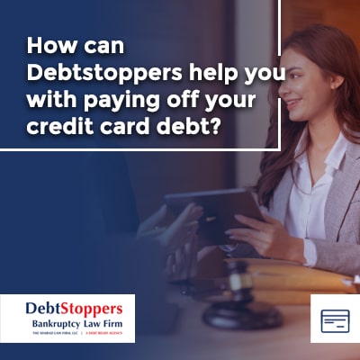 How can Debtstoppers help you with paying off your credit card debt?