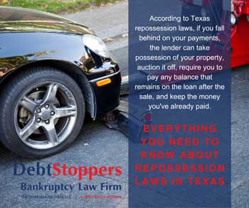 When Are You Threatened by Repossession in Texas?