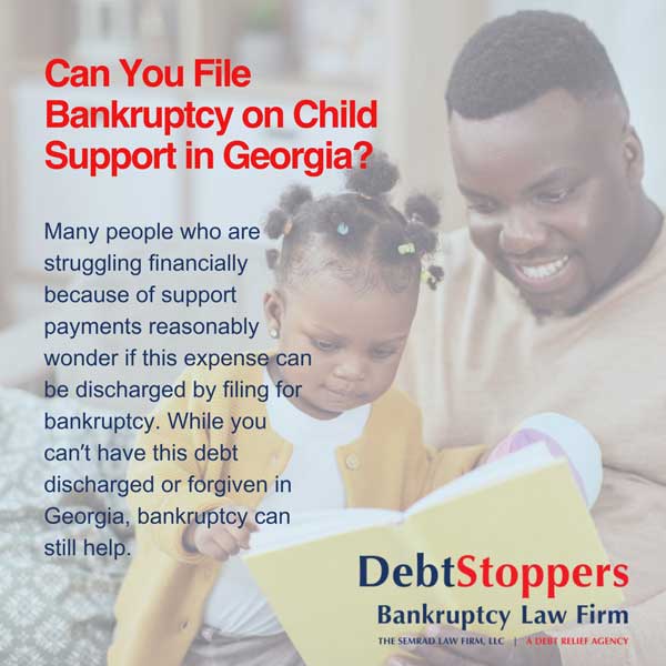 Does Bankruptcy Cancel Child Support