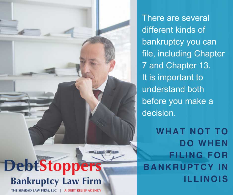 With Chapter 7, you can eliminate your unsecured debts